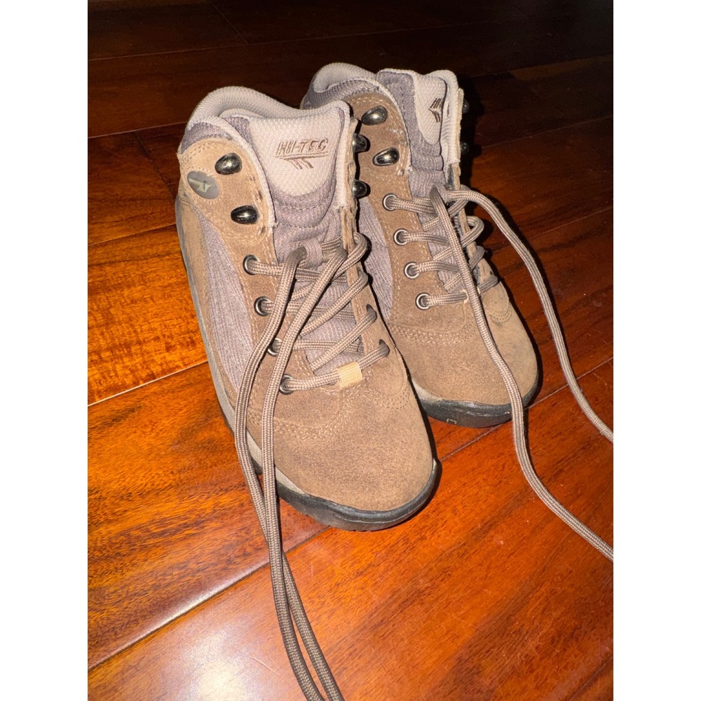Hi-Tec Eclipse Hiking Shoes Womens 6.5 Brown Excellent Adventure Trail Sneakers